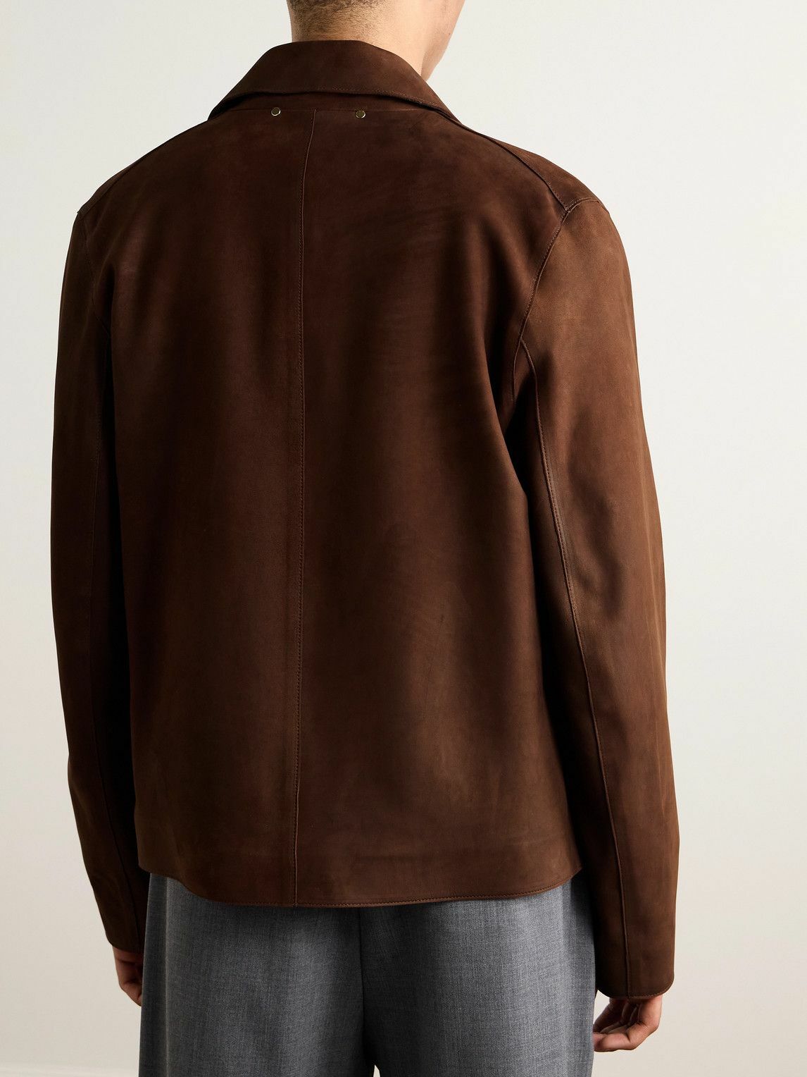 Paul Smith - Suede Jacket - Brown Paul Smith