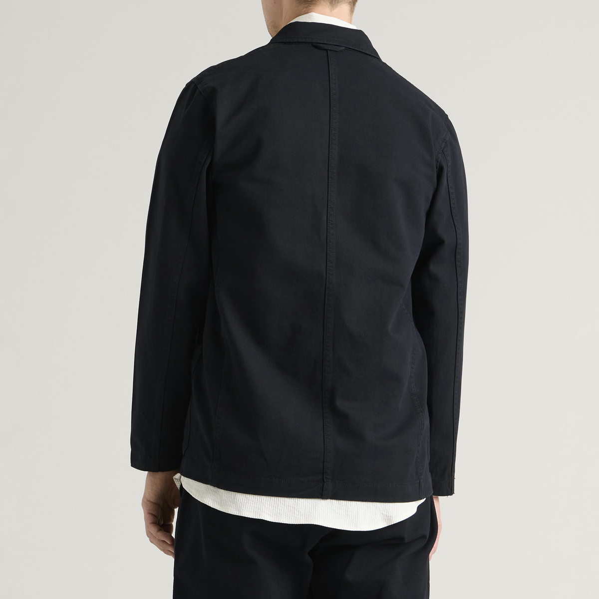 Service Works Men's Twill Server Suit Jacket in Black