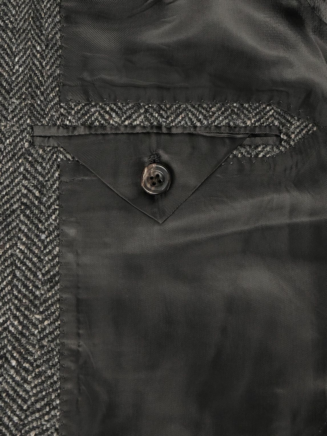 J. Mueser - Waverly Herringbone Wool Blazer - Gray