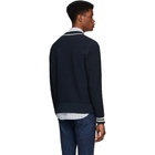 rag and bone Navy Edmond Cardigan