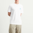 Norse Projects Men's Johannes Organic The Lakes Print T-shirt in White