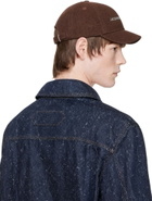 JACQUEMUS Brown 'The Gadjo baseball' Cap