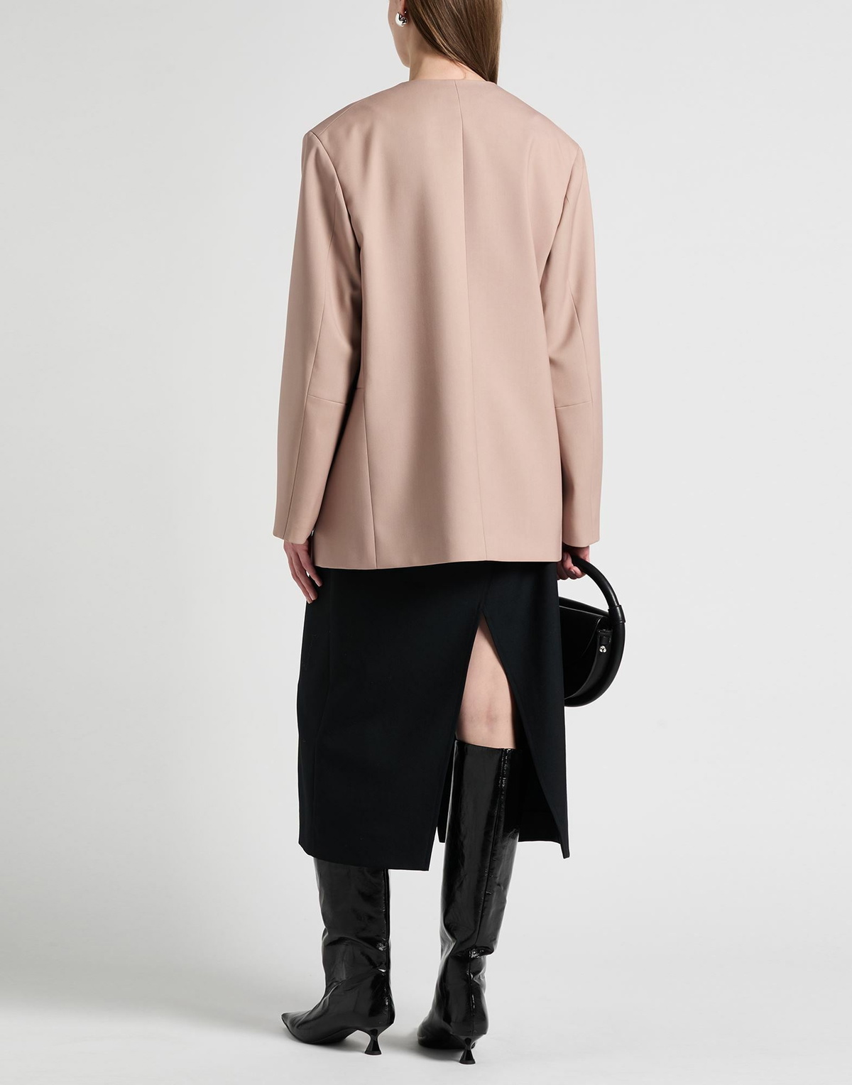 Jil Sander Womens Blazer Light brown