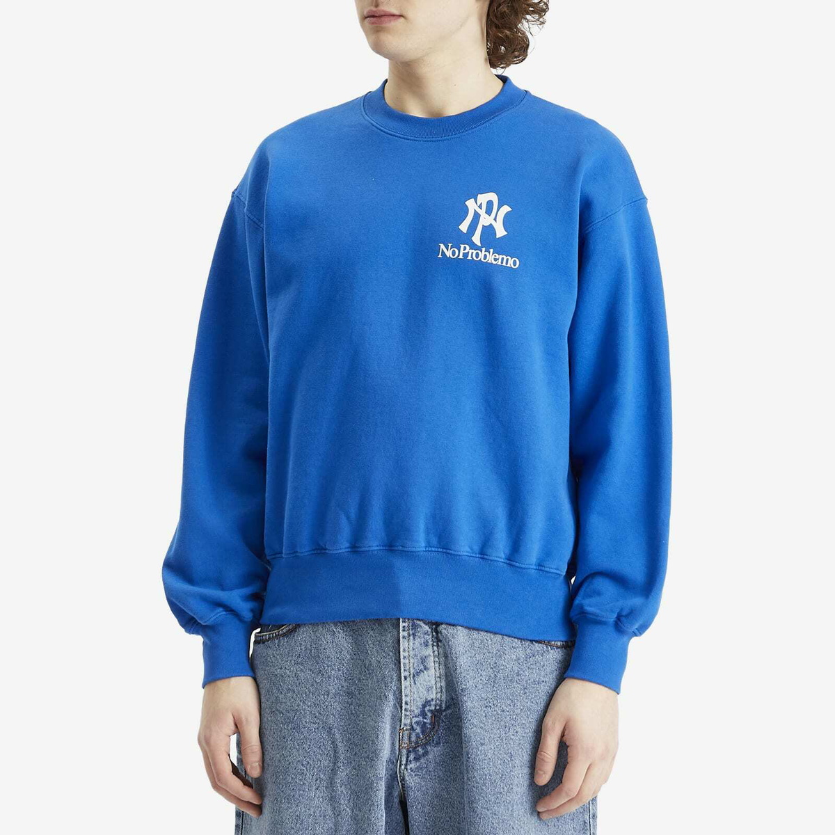No Problemo Men's NYP Sweatshirt in Blue