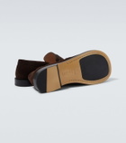 Loewe Campo suede penny loafers