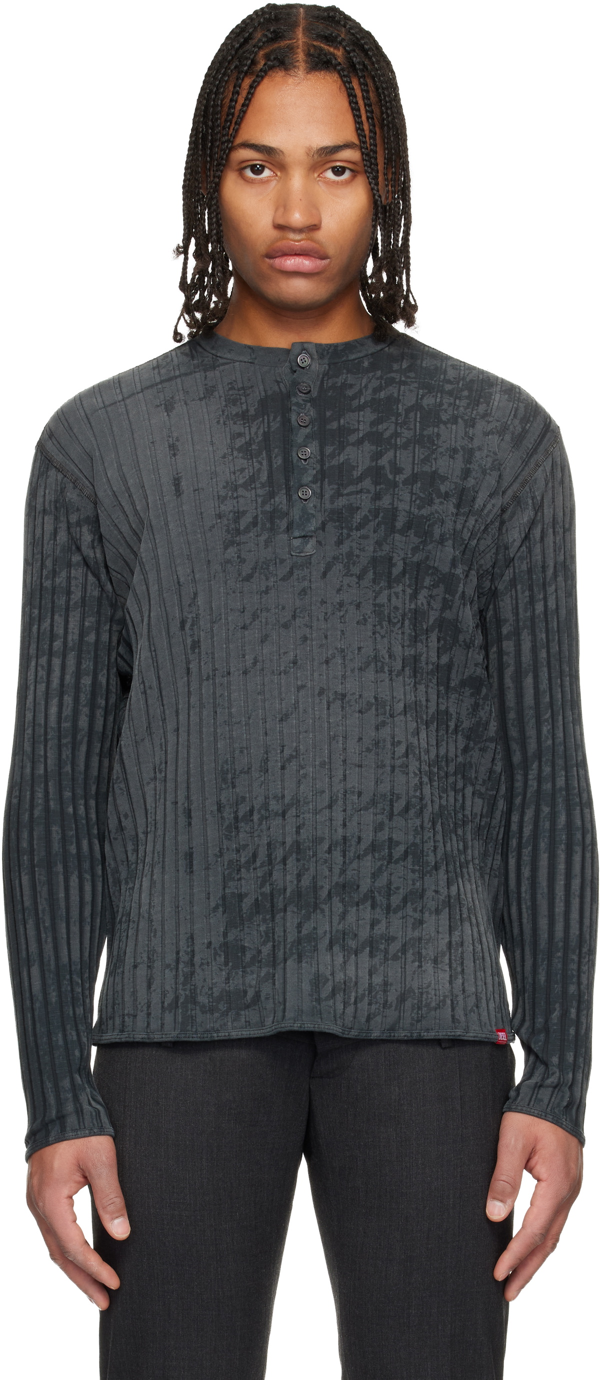 Diesel Gray T-Ally-Pie Henley