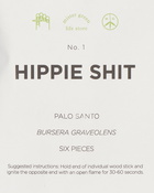 Mr Green Hippie Shit Palo Santo Sticks