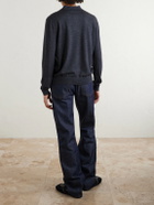 A.P.C. - Wool Polo Shirt - Gray