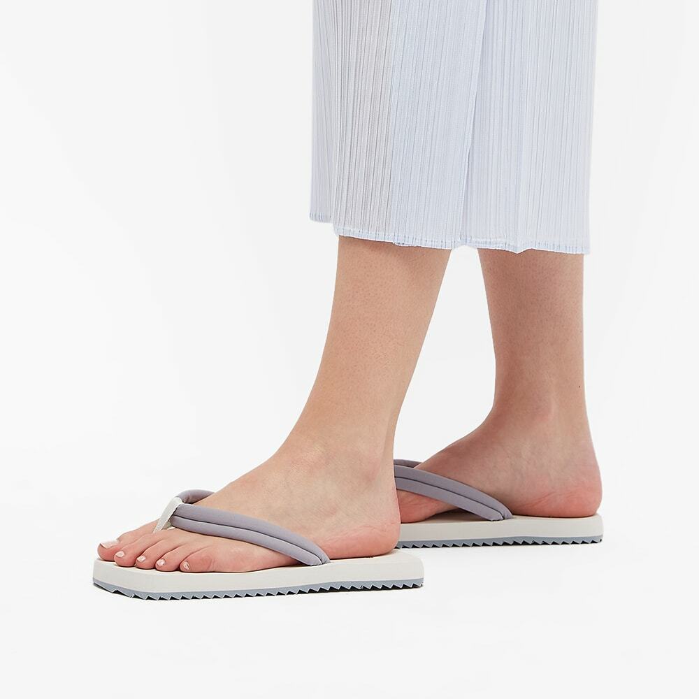 【YUME YUME】 XIGY GRAY/WHITE YUME YUME Xigy Grey White FLIP FLOPS