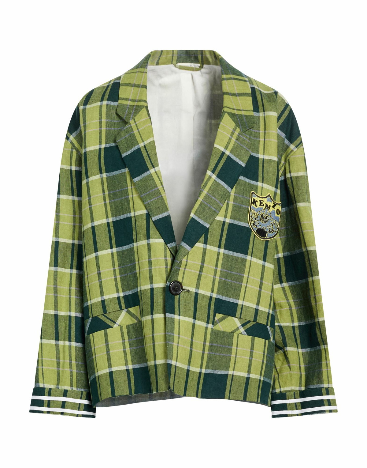 Kenzo Womens Blazer Lime in Green