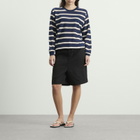 Nothing Written Women's Stripe Jumper in Dark Navy