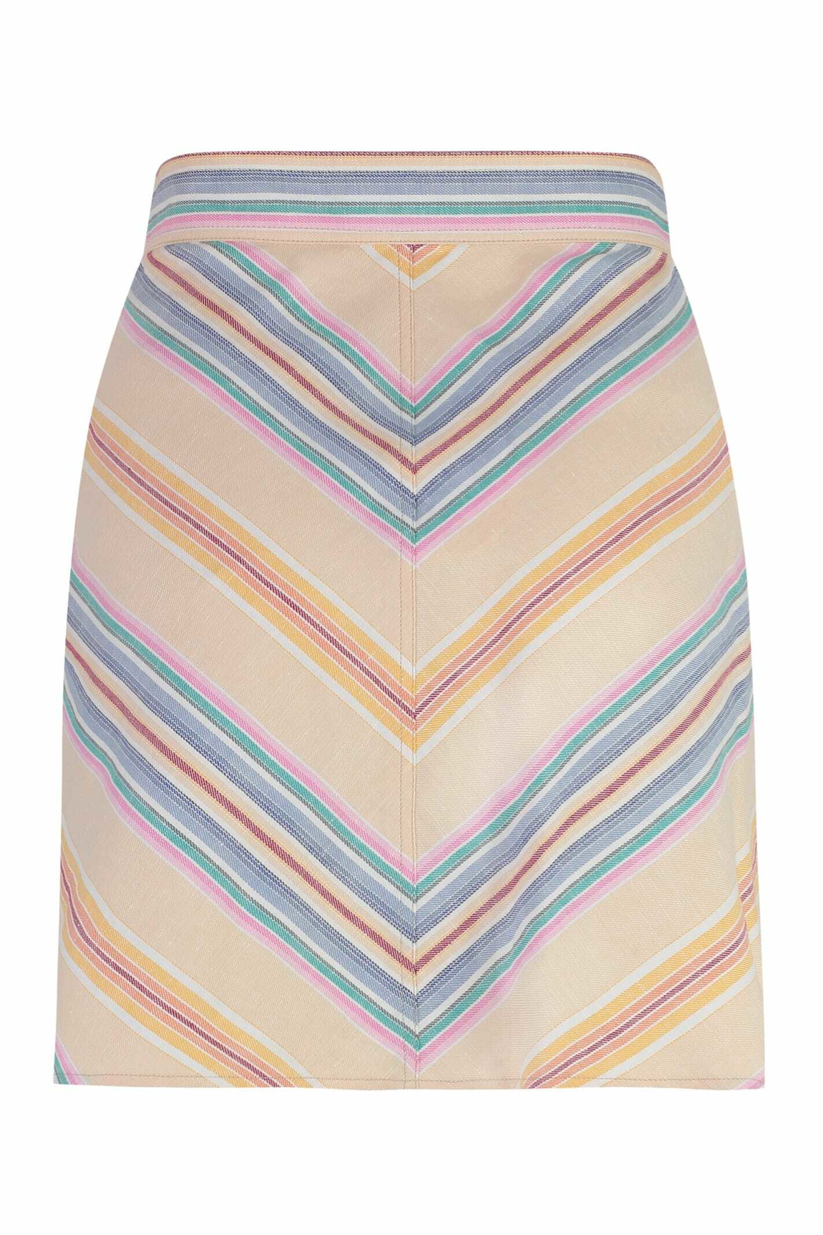 See by Chloé Cotton And Linen Skirt