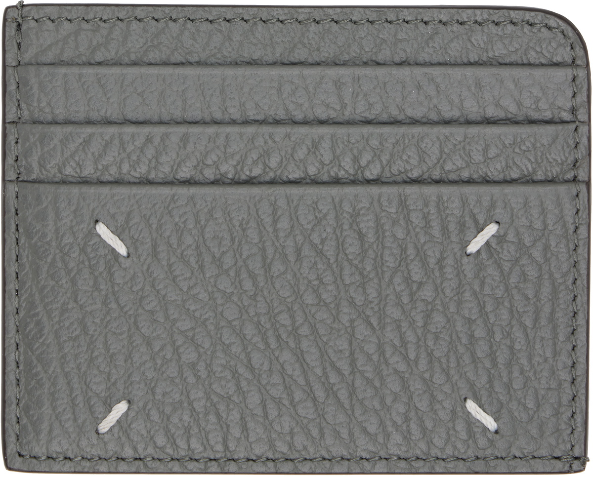 カードケース・名刺入れ MAISON MARGIELA FOUR STITCHES CARD HOLDER IN NUAGE COLOUR Maison Margiela - Four Stitches Card Holder Wallet | HBX