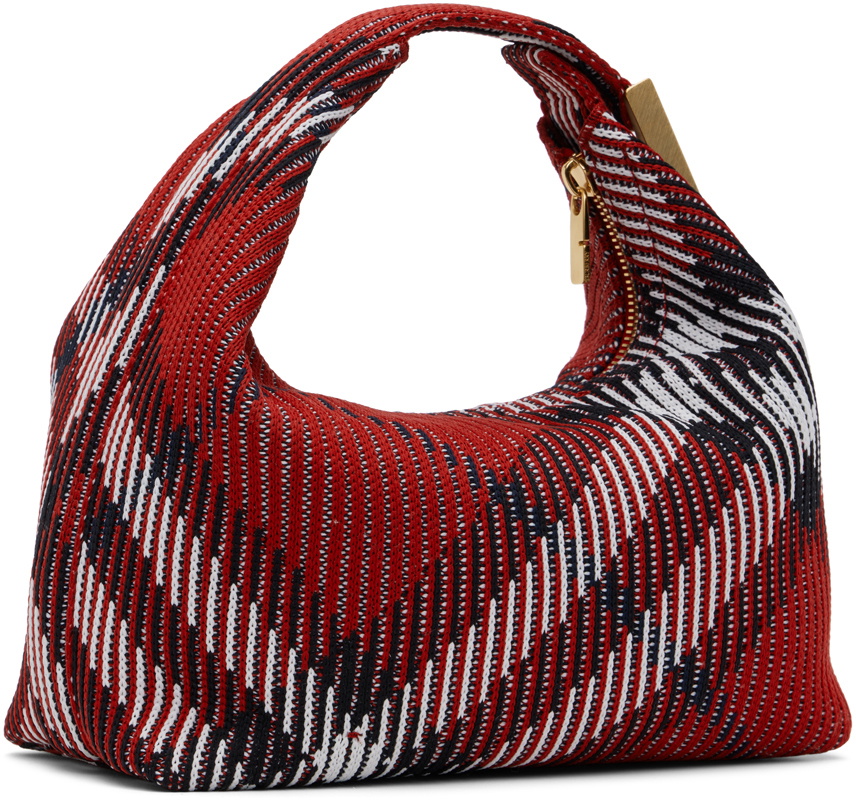 Burberry Red Mini Peg Duffle Bag Burberry