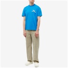 Jacquemus Men's Bow Logo T-Shirt in Blue