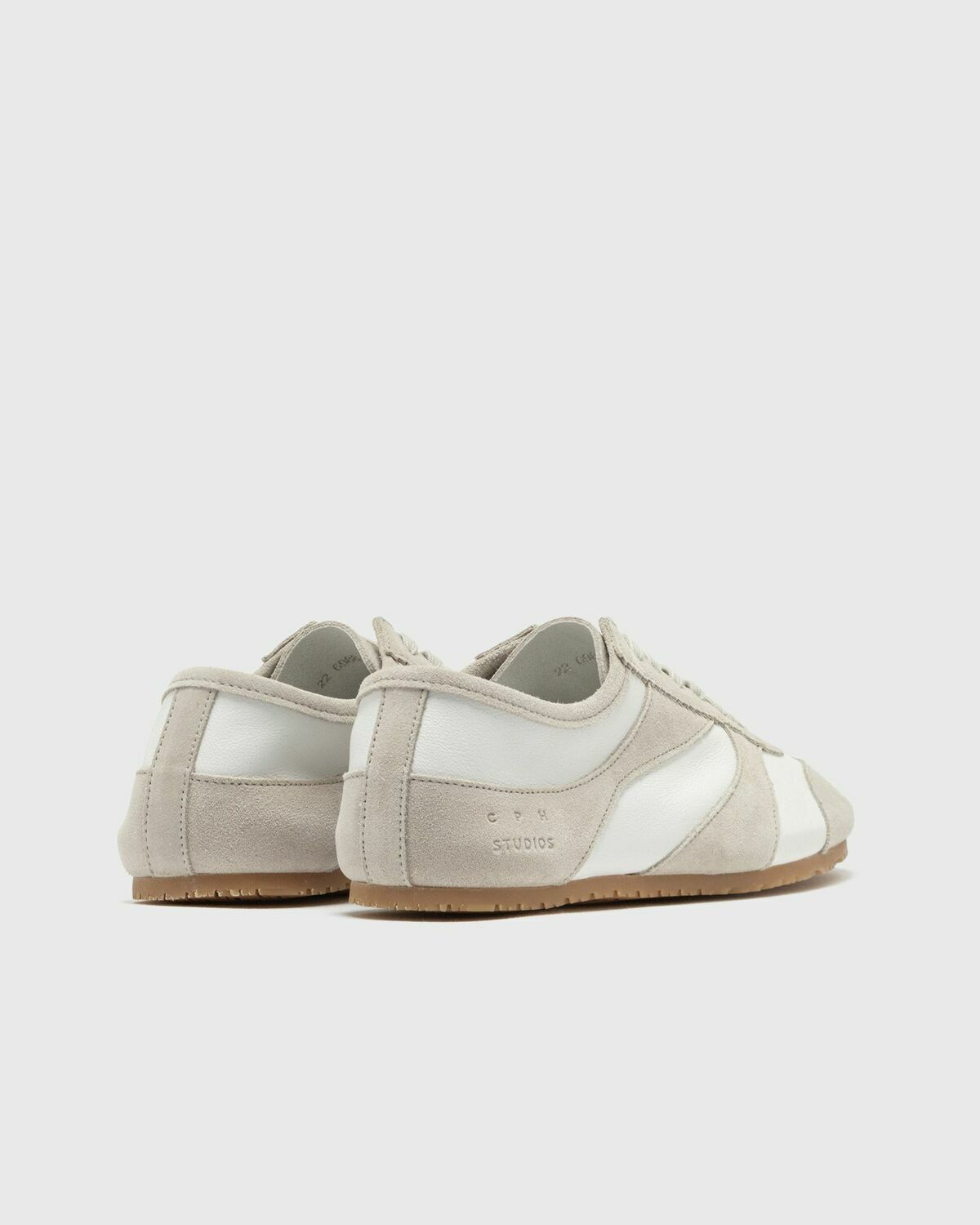 Copenhagen Studios CPH717 leather mix White Womens Lowtop
