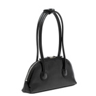 MARGE SHERWOOD Women's Bessette Shoulder Bag in Black Crinkle 