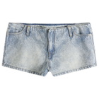 Gimaguas Women's Flor Shorts in Washed Blue