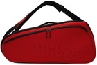 Wilson Red Clash V2 Super Tour 6-Pack Tennis Racket Bag