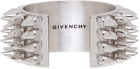 Givenchy Silver G Studs Cuff