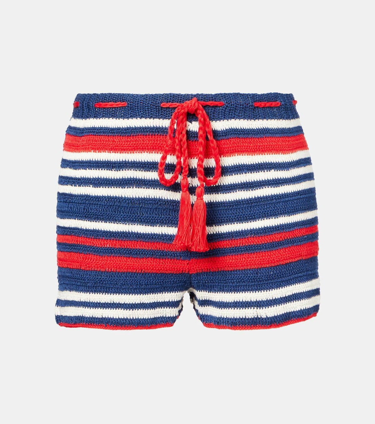 Anna Kosturova Crochet cotton shorts