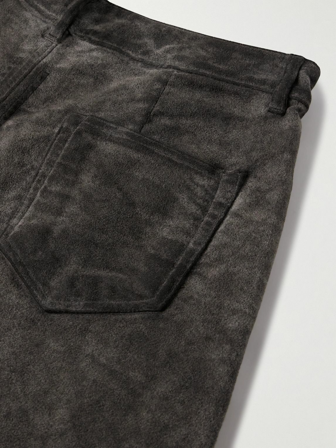 DRKSHDW by Rick Owens - Geth Wide-Leg Cotton-Moleskin Jeans - Brown