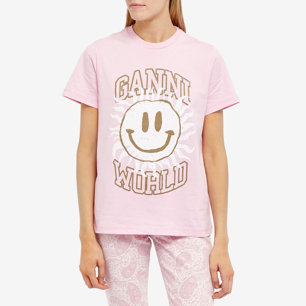 GANNI Basic Jersey Smiley Relaxed T-Shirt | Shopbop
