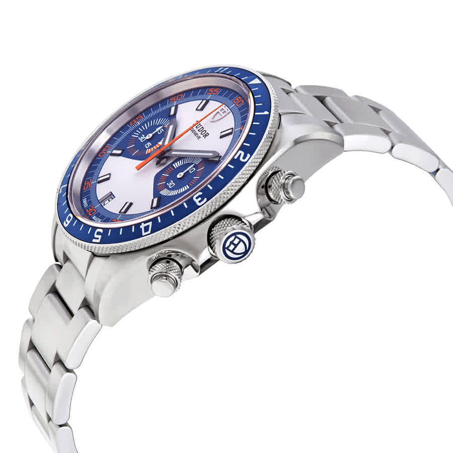 Tudor Heritage Chronograph Automatic Opaline Blue Dial Mens Watch M70330B-0004