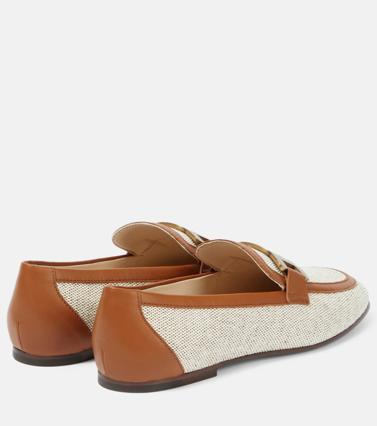 tod's kate leather loafers