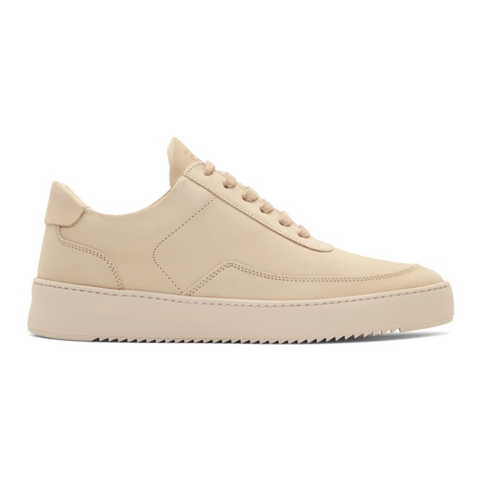 Photo: Filling Pieces Pink Low Mondo Ripple Sneakers