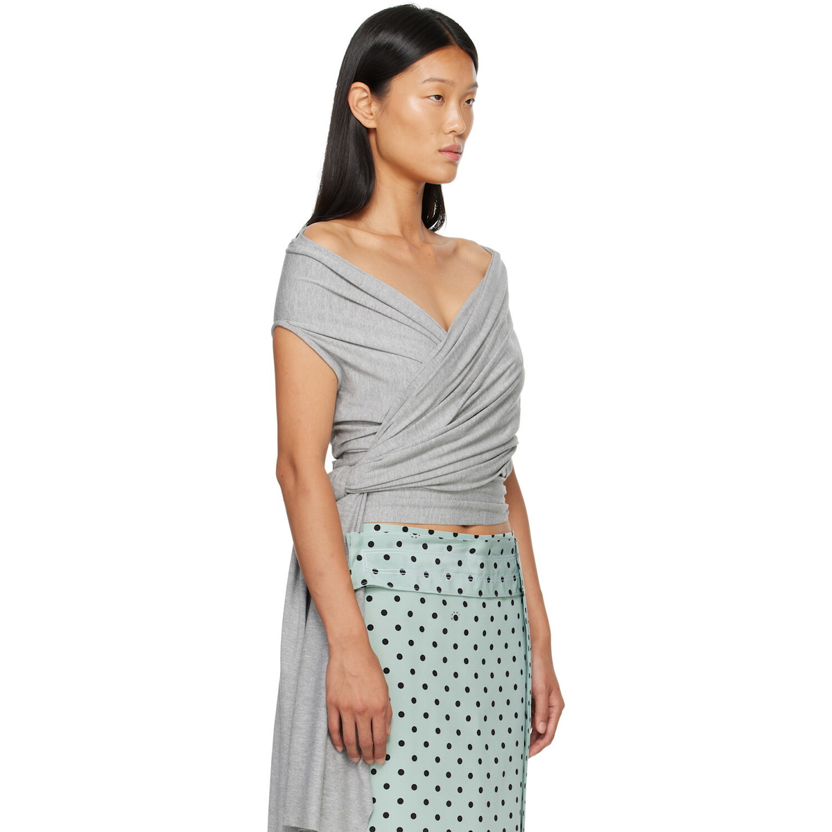 Gimaguas Gray Ashley Top
