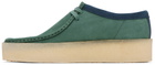Clarks Originals Green Wallabee Cup Oxfords