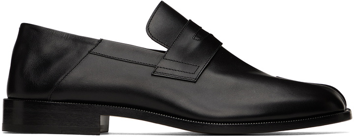 Photo: Maison Margiela Black Tabi Loafers