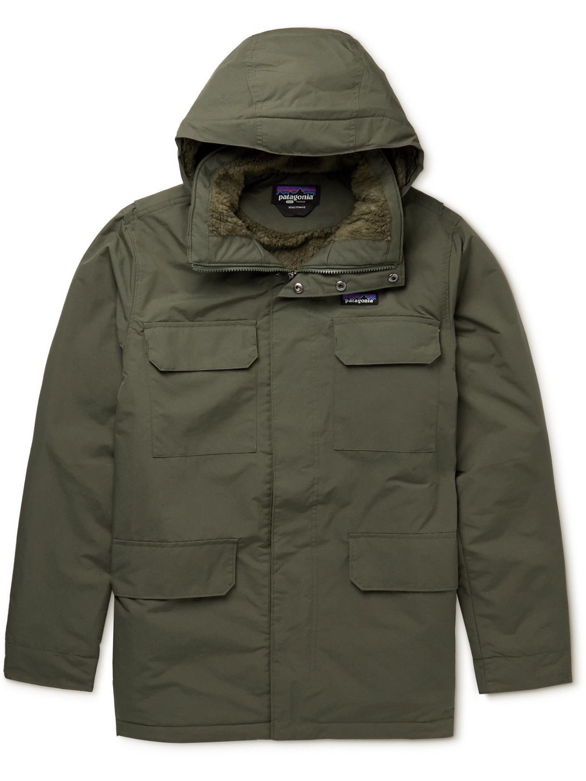Patagonia - Isthmus Padded Recycled NetPlus Hooded Parka - Green Patagonia