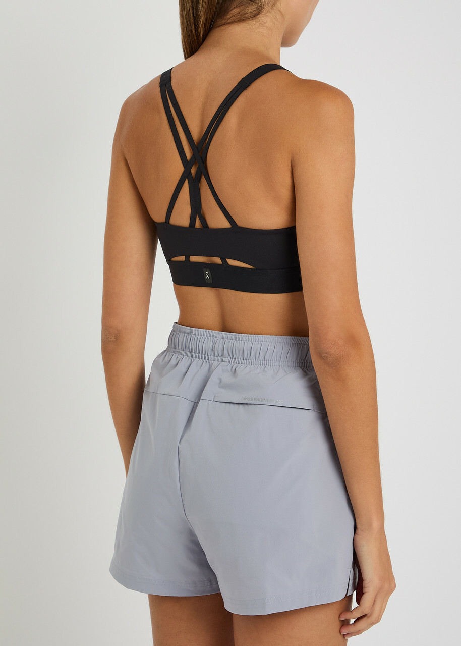 ON Studio Stretch-jersey bra top Black