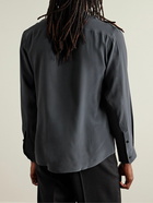 UMIT BENAN B - Silk Shirt - Gray