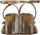 Maison Margiela Beige Tabi Pump Heeled Sandals
