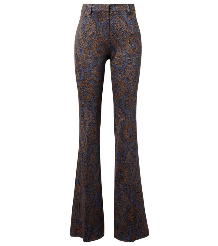 Photo: Etro Paisley flared pants