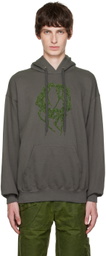 Solitude Studios Gray Circled Hoodie