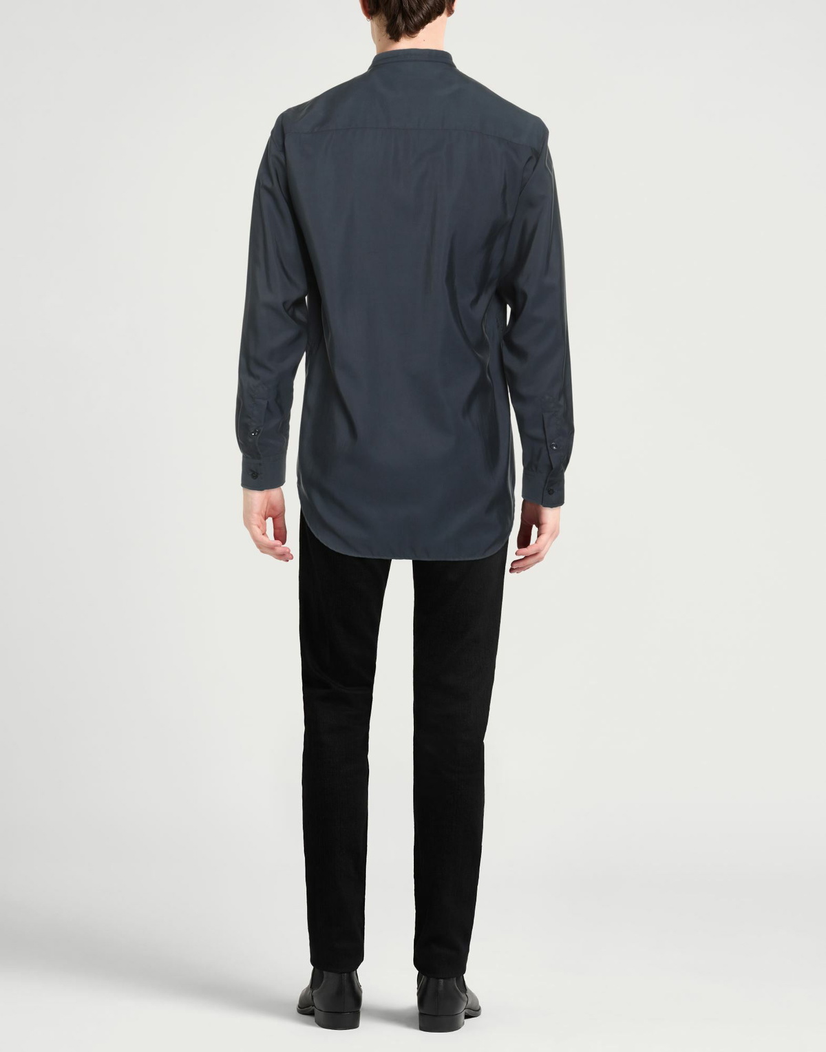 Giorgio Armani Mens Shirt Midnight in Blue