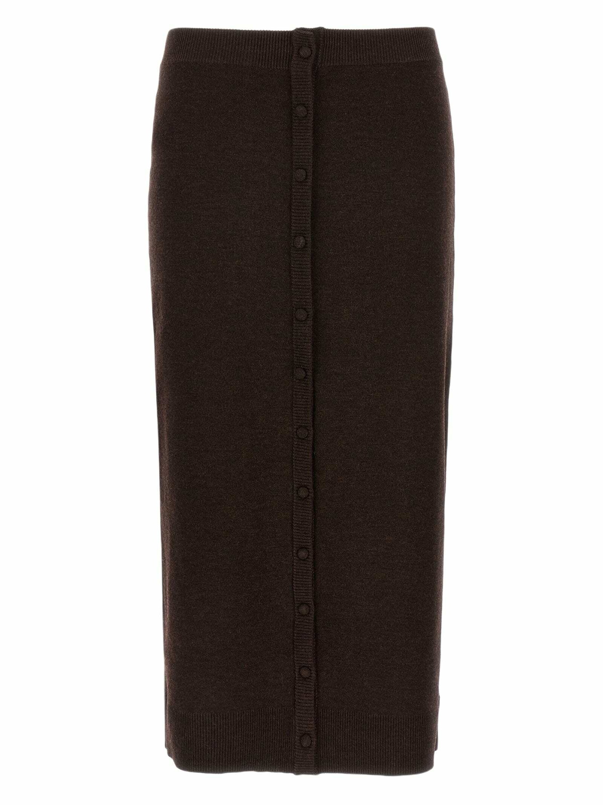 Victoria Beckham - Snake-print crêpe de chine wrap skirt