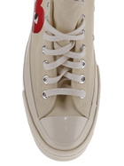 Comme Des Garçons Play Chuck Taylor Heart 1970s Sneakers
