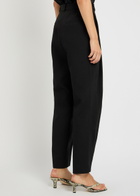 Tove Robena Pleated Wool Trousers Black