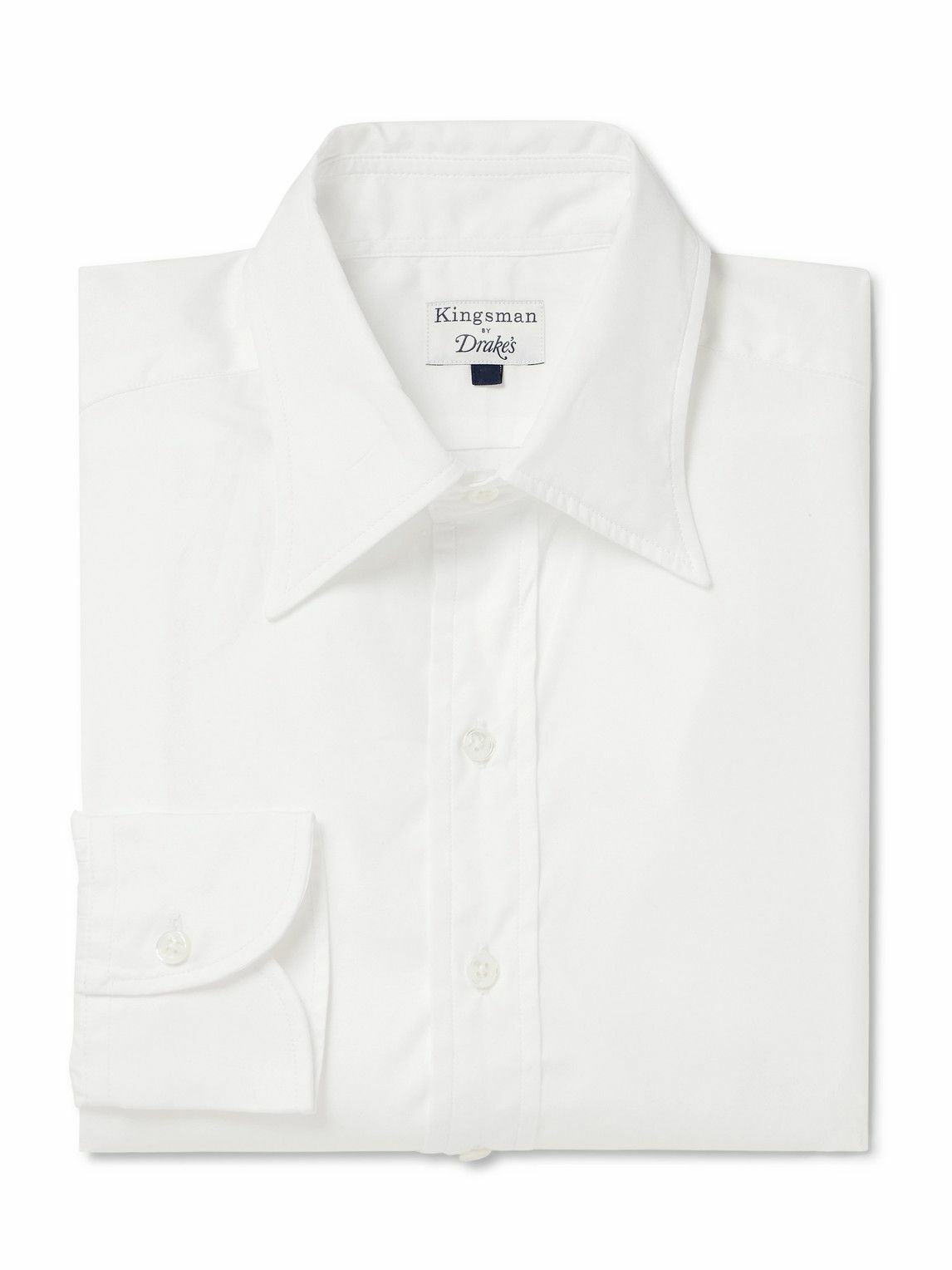 Kingsman - Cotton-Poplin Shirt - White