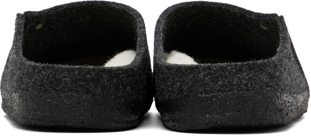 Birkenstock Gray Regular Zermatt Shearling Loafers