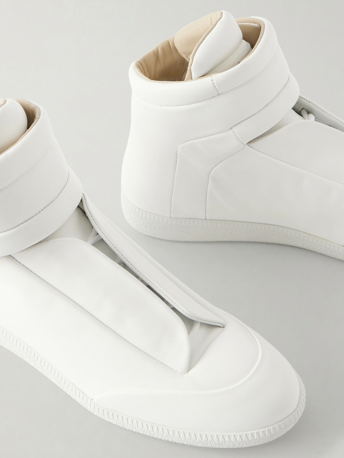 Maison Margiela - Future Leather Sneakers - White