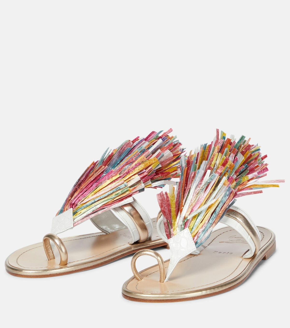 Christian Louboutin - Festividade leather sandals