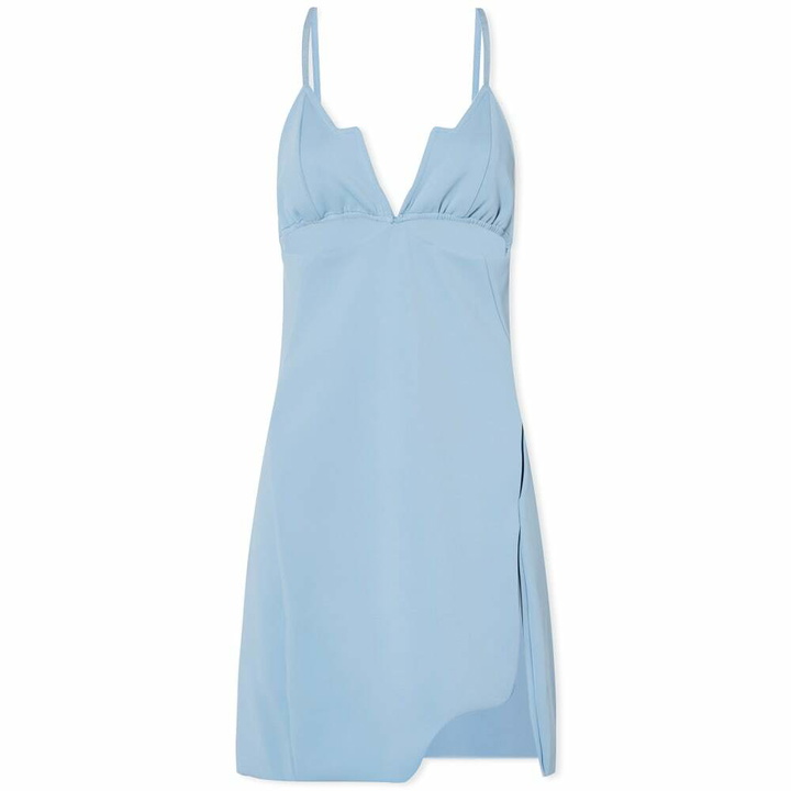 Photo: Mother of All Women's Zoe Cut Out Mini Dress in Light Blue