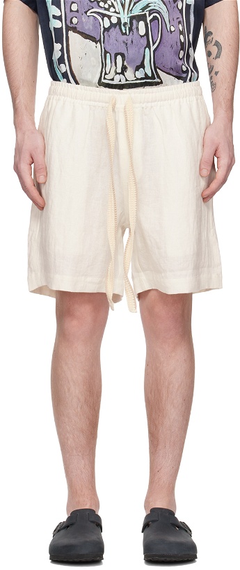 Photo: COMMAS Off-White Lounge Shorts