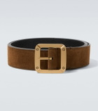 Acne Studios Reversible leather and suede belt